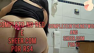 Answering the plumber in a dress.