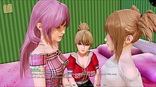 just chilling with harem hotel 62 anime vibes