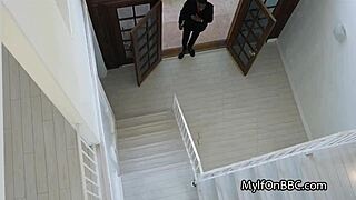 I love sucking my boss's massive black cock daily