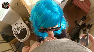 Sex in Toilet with Friend's Wife!