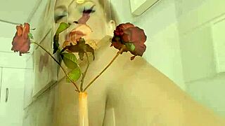 blonde tranny danielle albuquerque contrasts her solo ride on the machine dildo with brazilian latina vibes.