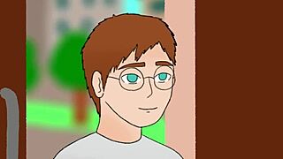 Dirty scene of book lovers in the library