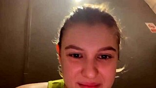 Woman masturbates in public with dildo