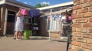 what’s this cuckold doing while i bang his wife outdoors in public?