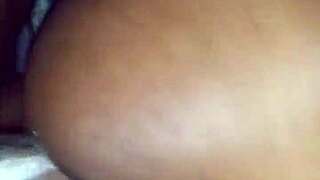 cream on my golden dick with ebony bbw anal assfucking