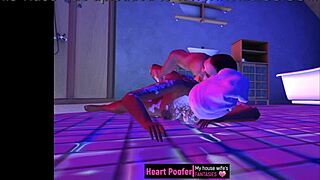 She was dragged out of the shower and taken right there on the bathroom floor