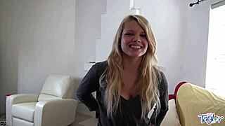 i'm little taylor and my teen girlfriend on the couch