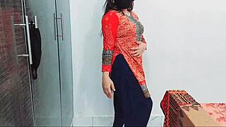 pakistani girl strips nude during live video call dance