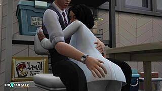 Alice Spencer-Kim's day of love in Sims