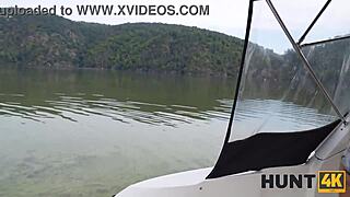 hunt4k boat trip turns into slutty pov fun