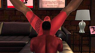 Dutch redhead in 3d interracial cartoon encounter