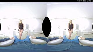 Lena Nitros in VR Office Sex Scene