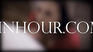 Flexible Secretary Alexa Flexy Gets Double Penetration While Riding Anal.