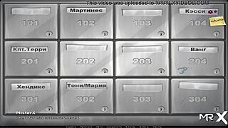 in summertimesaga, the naked girl performs a blowjob in hentai style