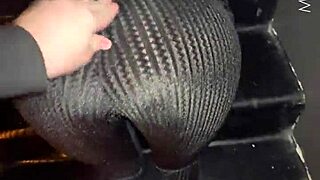 Latina Petite Couple Fucks Doggy On Stairs