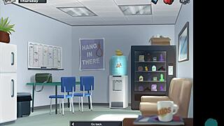 Getting blown by the hot brunette teen in Summertime Saga 36!