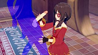 MegaMilf’s racy cosplay and anime sex game pleasure