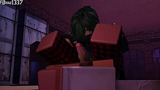 Tied femboy captured for brutal monster cock domination.