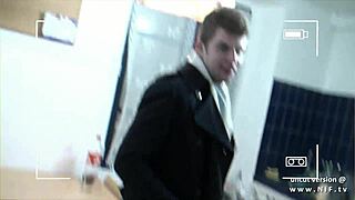 naughty french woman gives her ass to a man for a sex tape