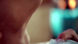 Black brunette has amateur sex fun during a compromising position hardcore fiction film