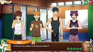 Friends explore the taiga in game camp episode