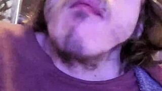 My Buddy Returns To My Gloryhole To Feed Me Today