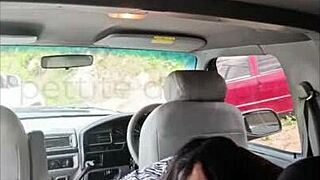 Shemale Fucking In Public Parking Lot!