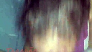 Greedy blowjob from huge ass amateur