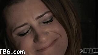 Bound Chick Waits For Intense Fuck