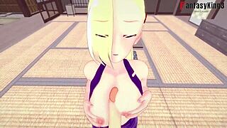 ino yamanaka gives titjob and gets fucked by naruto?