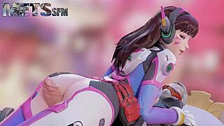 Best Assjob Footjob Legjob Compilation From Overwatch Street Fighter