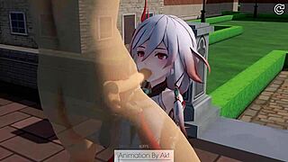 Fu Hua Sucking Hard in AKT’s Wild 3D Hentai Collection for Your Eyes Only.