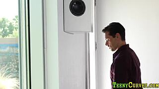 dude, this ebony teen with a big ass gets pounded hard in stockings!