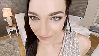 bathroom pov sex with leanne lace riding in stockings