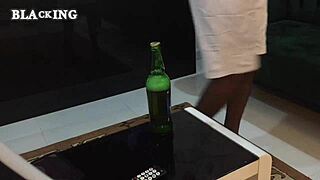 bts with rainne mami & raven getting bent over blowjob and riding cock at work 😏