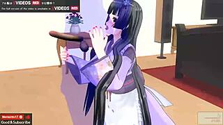 Uncensored hentai anime with hardcore in 3d japanese action