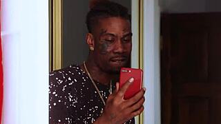 Ebony rides BBC cowgirl with mouth and pussy.