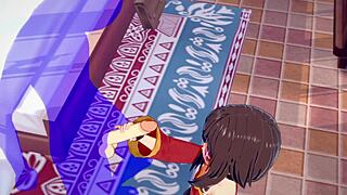 MegaMilf’s racy cosplay and anime sex game pleasure