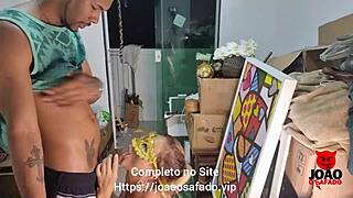 Married Latina Craves Neighbor's Monster Cock