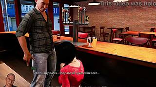 Anna's thrilling adventure 15: Two blowjobs in 3D computer game