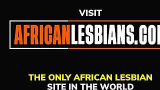 african lesbian girlfriends kissing and eating pussy together
