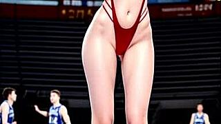 Cute volleyball ai girl compilation