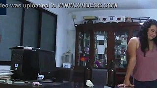 i spot my curvy neighbor on the street and invite her home for intimate photos, focusing on her big ass and tits.