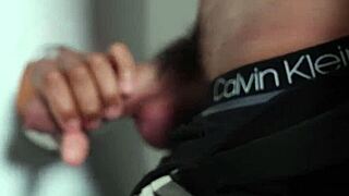 Athletic AJ Sloan gets barebacked by hunk Marco Lorenzo in steamy action.