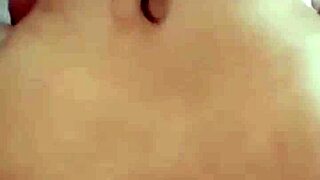 homemade sex with amateurs in lingerie getting anal creampie and ass to mouth from big black cock