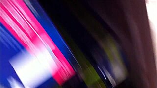 Pregnant Latina shows upskirt view