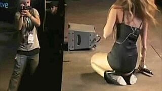 miley cyrus acts as a sexy slutty bitch in this celebrity parody