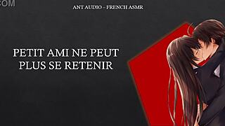 boyfriend can't hold back anymore in this french asmr