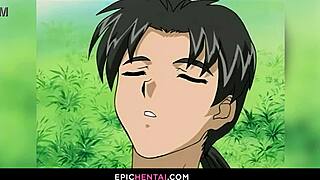 hey guys, this sweet virgin pussy gets fucked and fingered in wild hentai action