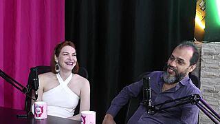 Tantric Therapists And Luxury Escorts Seduce Skeptical Client In Sheer Red